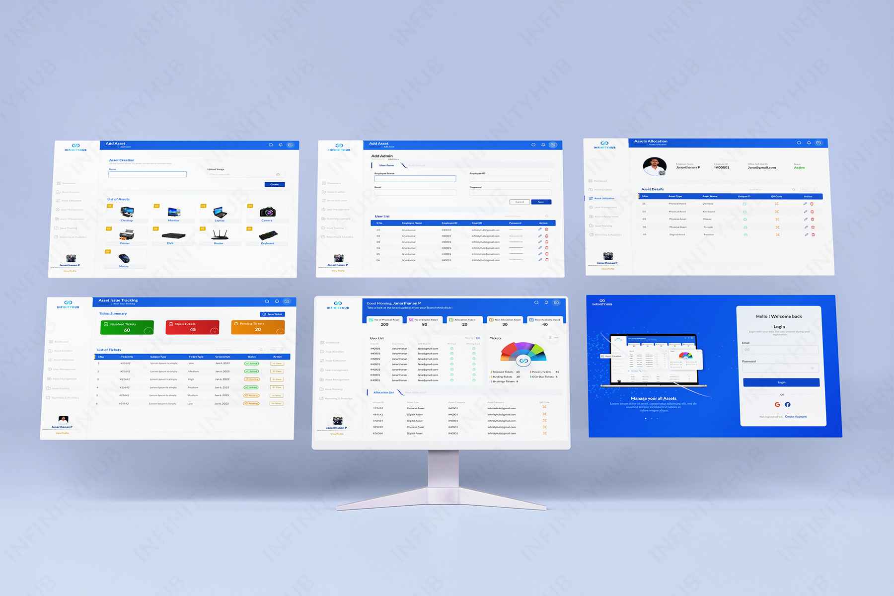 Weima customized application UI design