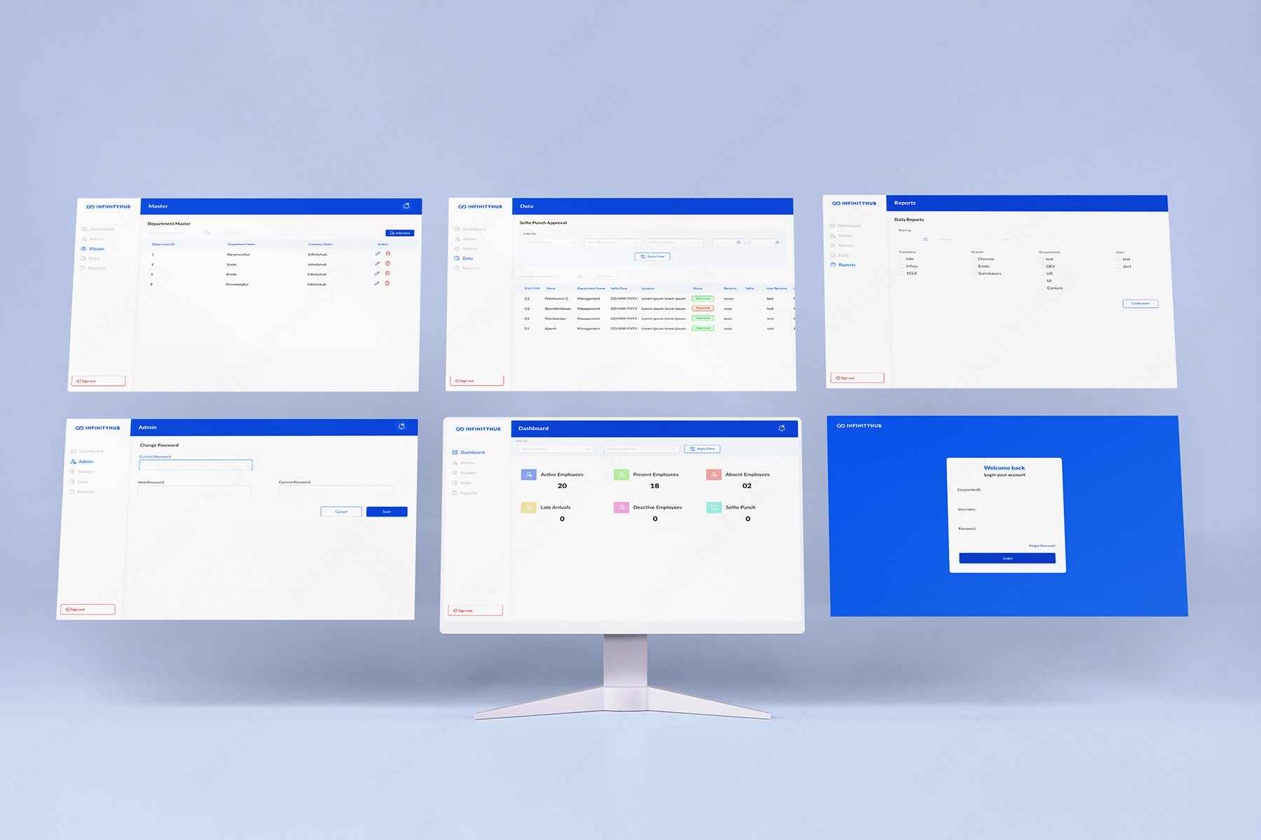 Weima customized application UI design