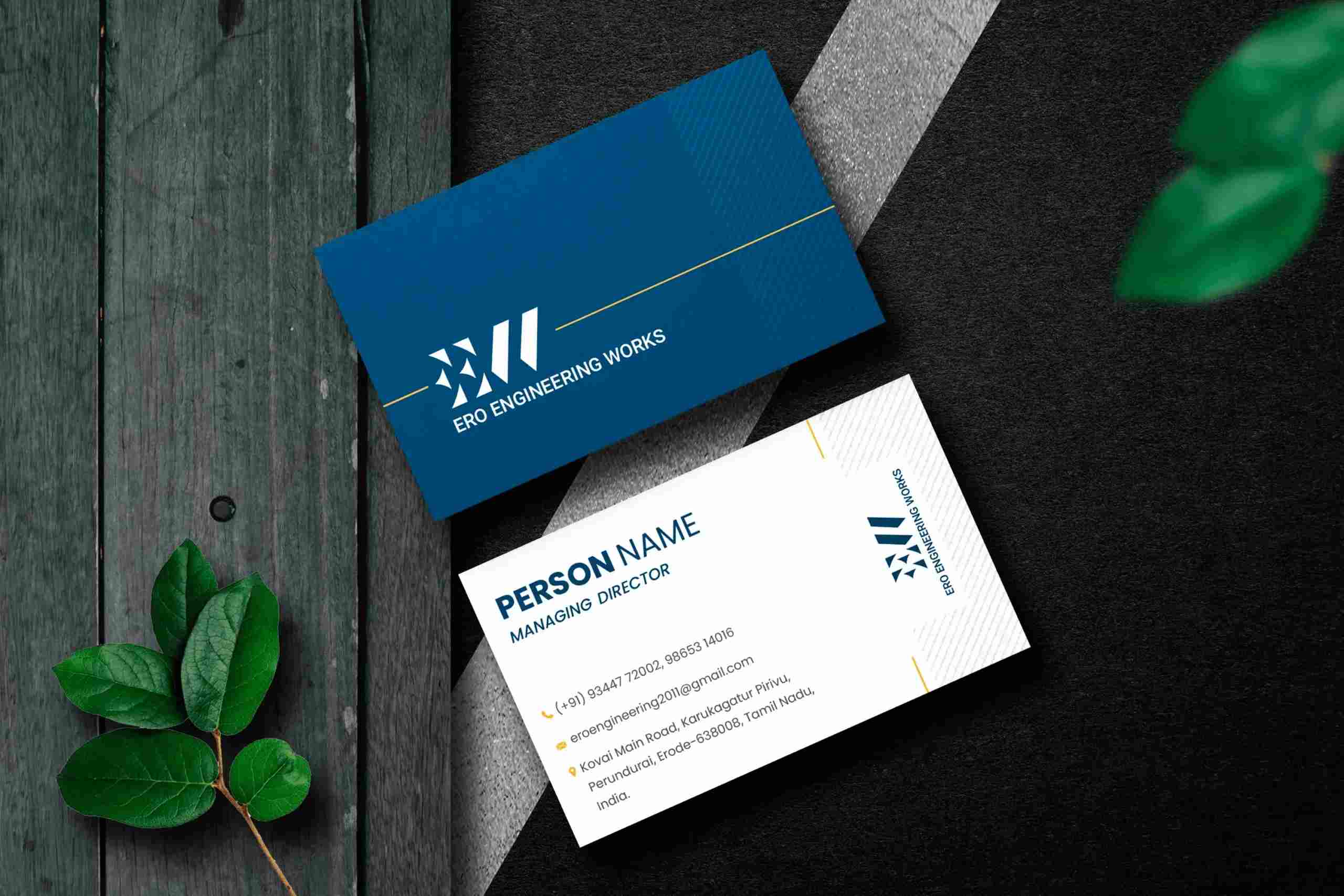 SRD Engineering business card