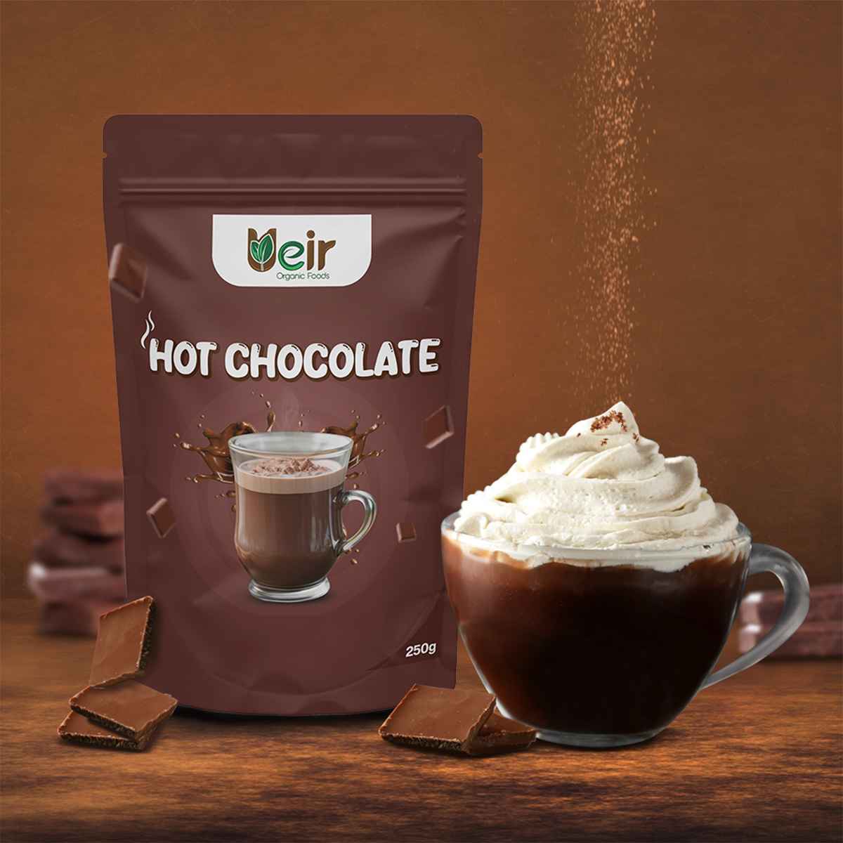 Hot Chocolate packaging design