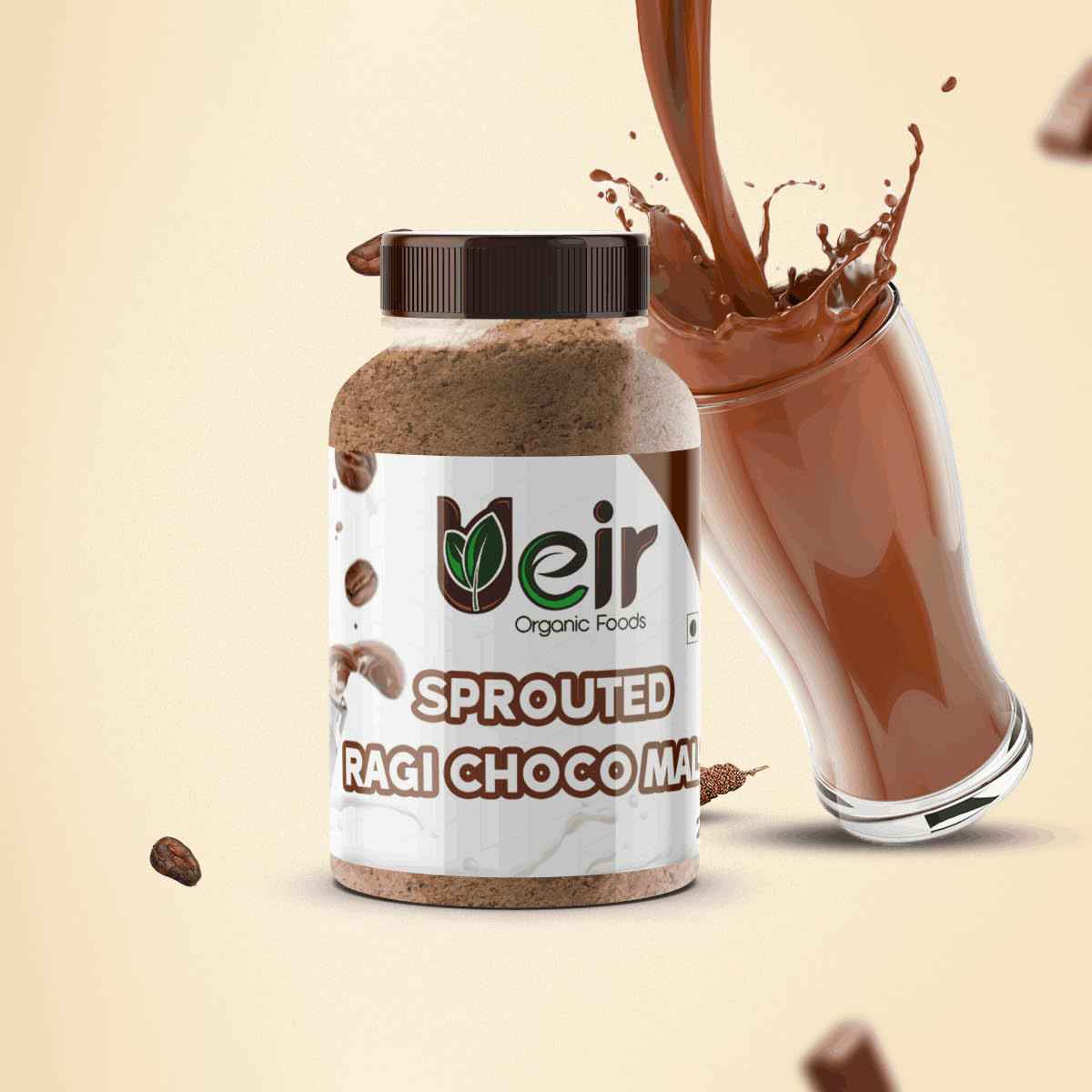 Ueir chocomalt bottle design