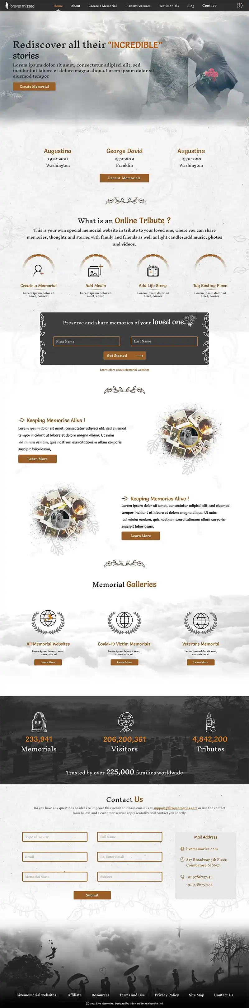 Taj Expo trade exhibition website design