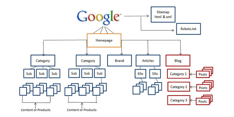 Google Website Architecture